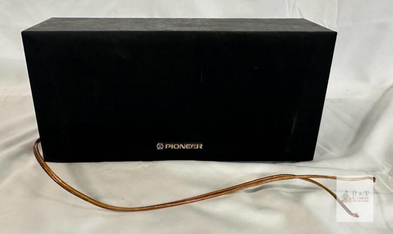 Pioneer HTP200-CR Center Speaker, 70W, 8 Ohm, Dual 3.25" Drivers, Black, Serial 60014302