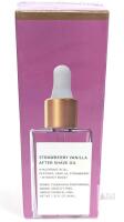 New Strawberry Vanilla After Shave Oil With Hyaluronic Acid, Peptides, Vanilla, Strawberry Vitamin F Boost