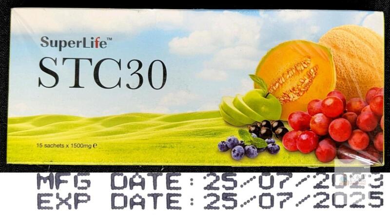 Exp 2025 SuperLife STC30 Stem Cell Supplement, 15 Sachets,