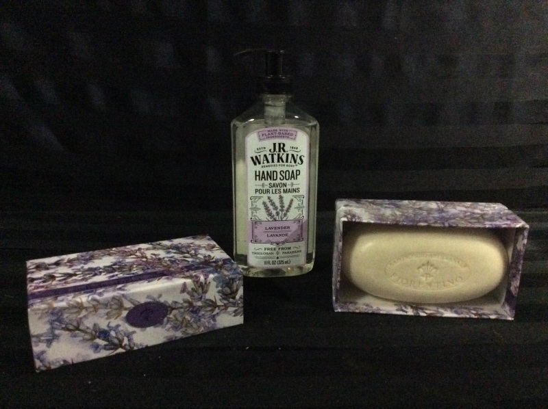 New FIORENTINO Lavender Soap & JR Watkins Lavender Soap