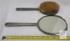 Vintage International Sterling Silver Vanity Mirror & Brush . - 3