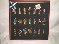 Lot of 19 Lead Figures Highland Scott’s