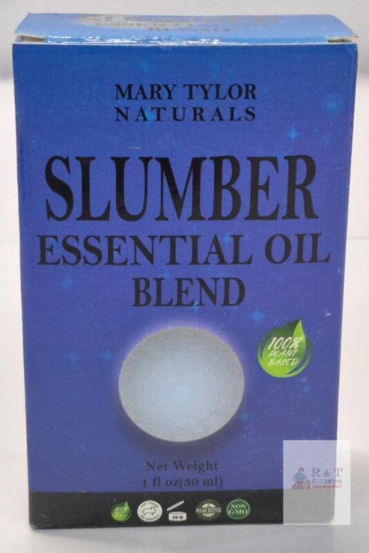NEW Mary Tylor Naturals Slumber Essential Oil Blend 1 fl oz | Steam Distilled, Plant Based, Non-GMO