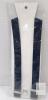 2 NEW Navy Blue Clip-On Y-Back Suspenders, Adjustable Polyester, BracesDB, 47" Length, X004H50BZZ - 3