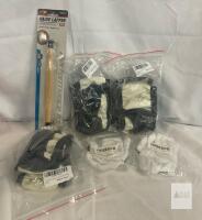 new Performance Tool W80570 Valve Lapper, 5/8" & 13/16" Cups, 4 Black & White Seat Belt Covers