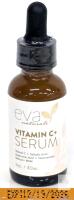 NEW Eva Naturals Vitamin C+ Serum, 1oz/30mL, Vitamin C, Hyaluronic Acid, Retinol, Salicylic, Batch EH1219PMX