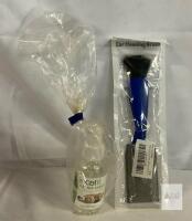 Catit Catnip Spray 3 fl oz for Cats & Car Cleaning Brush Blue Handle, New/Sealed, X0041Q01WH