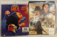 Despicable Me 4 Collector&rsquo;s Edition Blu-ray + The Dead Don&rsquo;t Hurt 2024 Blu-ray Slipcover Set