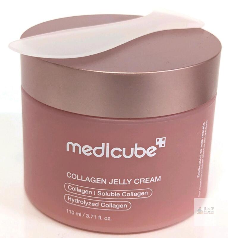 NEW Medicube Collagen Jelly Cream 110ml, Face Moisturizer, Spatula, Exp 08/2024, BEH111, Korea