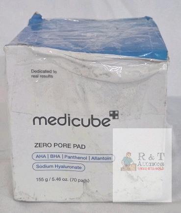 NEW Medicube Zero Pore Pad 2.0 70 Pads with AHA/BHA, 5.46oz, Expires 08/2028, Batch 5H177