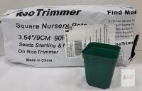 New - 90pcs. Square Nursery Pots .