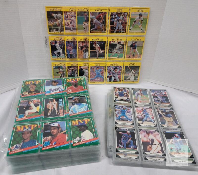 1991 Donruss , Fleer & Leaf MLB Baseball Trading Card Singles
