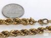 Monet Gold-Tone Rope Chain Bracelet, 8 in, Lobster Claw Clasp, Adjustable Extender - 3