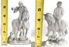 Seagull Pewter 1991 Equestrian Fox Hunt Bookends Pair, Canada, 5.5" Tall Collectible Decor - 3