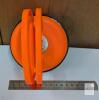 NEW 3-Piece Suction Cup Lifter Set: Large 4.75" Orange, 2 Small 2.4" Black Handles for Glass and Dent Pulling - 2