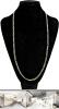 Sterling Silver Figaro Chain Necklace 20&rdquo; 4.5mm, 925, MD28V MEX Hallmark, Lobster Clasp