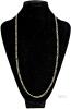 Sterling Silver Figaro Chain Necklace 20&rdquo; 4.5mm, 925, MD28V MEX Hallmark, Lobster Clasp - 2
