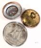 Antique Franz Lechner Vienna 6-Piece Mother-of-Pearl Shirt Stud Set, Original Box, ca. 1900-1940s <br/>Very Old (Presumed Antique) Shirt Buttons in German Watch Packaging - 2