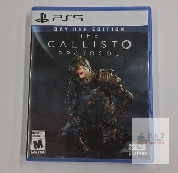 The Callisto Protocol Day One Edition PS5, Survival Horror, Single Player, Includes Case & Disc
