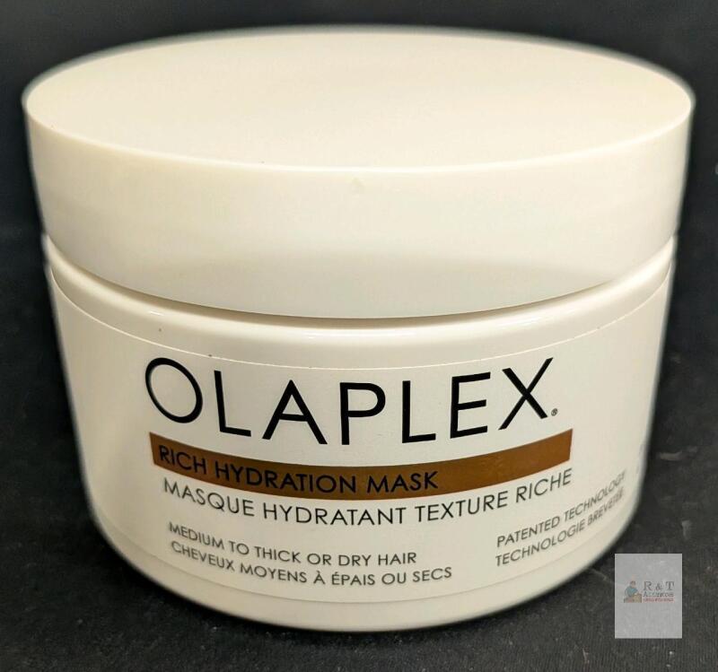 Olaplex Rich Hydration Mask 200mL Hair Mask for Medium to Thick or Dry Hair Jar, Vegan, Color-Safe