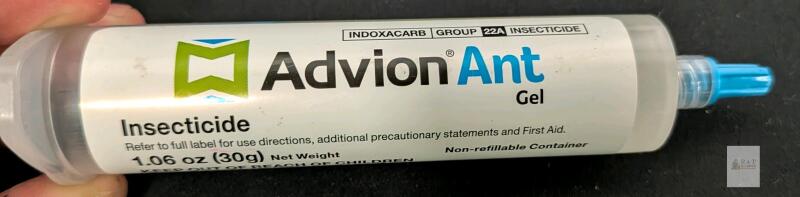 Advion Ant Gel Insecticide, 1.06 oz (30g), Indoxacarb 0.05%, Non-Refillable, Group 22A