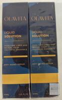 OLAVITA Liquid Solution Anti-Aging Serum, 1.01 fl. oz (30ml), Collagen, Hyaluronic Acid, Vitamin C