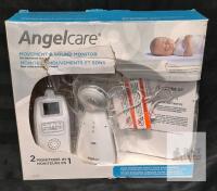Angelcare AC402 Movement & Sound Baby Monitor, Sensor Pad, Display, Temp Alerts