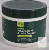 NEW Wuffes Advanced Hip & Joint Support Soft Chews, Dogs under 65 lbs, 60 Count, Exp. 09/2027