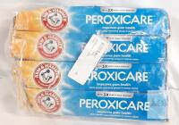 Arm & Hammer Peroxicare Clean Mint Toothpaste, 6.0 oz Tube, 4-Pack, Sealed, Sodium Fluoride