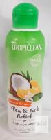 TropiClean Neem & Citrus Flea & Tick Relief Dog Shampoo 20 fl oz, Paraben-Free, pH Balanced