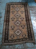 Vintage Persian Area Rug , 75"&times;44"