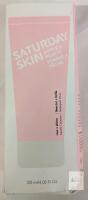 Saturday Skin Apple + Peach Rise + Shine Gentle Cleanser 4.05 Fl Oz (120 ml) Original Box Korea