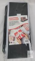 HNS Wrapping Organizer Black 40"x14"x6", Model HS-450441000-BW, Side Handles, Zipper Closure