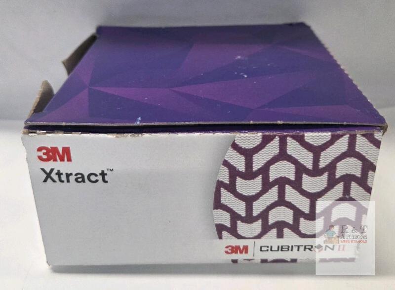 3M Xtract Cubitron II 120+ Grit 6" Orbital Sanding Discs, Box of 50, Hook & Loop, High-Dust Extraction