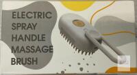 Electric Spray Handle Massage Brush, 150mAh, Rechargeable, Cat Pet Grooming Tool, Model X0041QC209