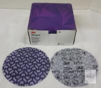3M Xtract Net Disc 710W 5" 120+ Grit Box of 50, 66534, Cubitron II Precision-Shaped Ceramic Grain