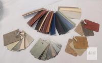 Multi-Brand Laminate & Surface Finish Swatch Books: Wilsonart, Nevamar, 3M, Woodgrain, Metallic, Stone