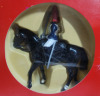 Britains ' Queen Elizabeth Mounted Horseguard ' Metal Models #7233 - 2