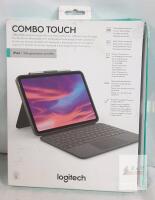 Logitech Combo Touch Detachable Keyboard Case for iPad 10th Gen, Trackpad, Oxford Gray, BOBJYR1Z6N