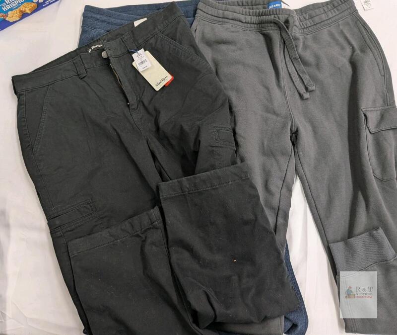 3 New Size Large/36 Mens Pants.