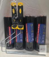 Lanner Home Anti-Foaming Paint Roller Brush Set &ndash; 220x70mm & 150x70mm, Ergonomic Handle Included