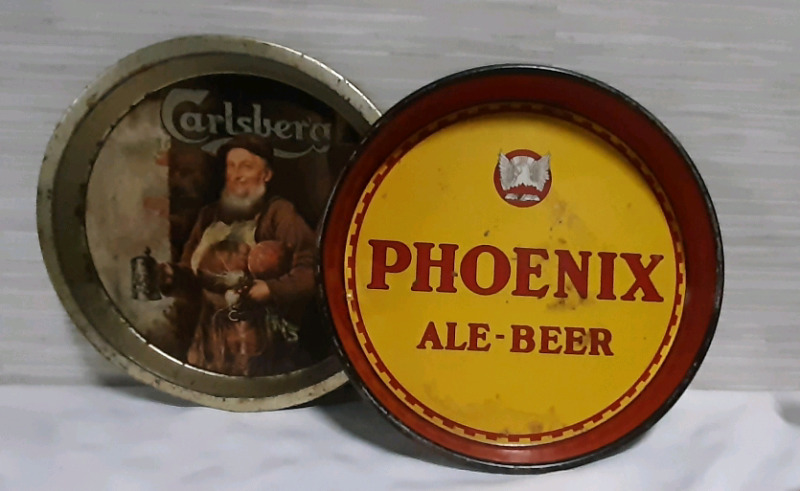 Vintage Beer Trays