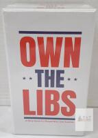 NEW OWN THE LIBS Card Party Game by ROR Games, 300 Cards, Political Humor, 3+ Players, UPC 655457951407