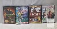 Godzilla Complete Animated Series DVD, Liberty&rsquo;s Kids, 101 Dalmatians Platinum, Kranks Music CD Lot