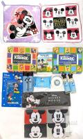 Disney Mickey Mouse Bath & Housewares Lot: Towels, Kleenex, Sponges, Toiletries, Bandages
