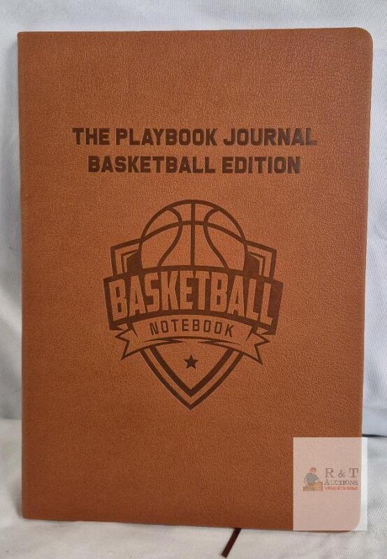 NEW chiazIta The Playbook Journal Basketball Edition &ndash; 8.5x11", PU Leather, Court Diagrams, 120 Pages