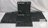 4 NEW Dexnor Full-Body Rugged Case for Samsung Galaxy S24 Plus, Red, Built-In Screen Protector