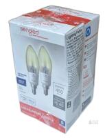 Sengled Smart Bluetooth LED Filament Candle Bulbs 2-Pack, 450 Lumens, E12 Base, Alexa Compatible