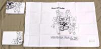 Great Wolf Lodge Kids Pillowcase Set, Niagara Falls ON, Cartoon Characters, 29"x19", 3 Pieces