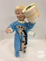 Mary Tretter "Little Stevie" Porcelain Doll, Caught in the Act Collection, 12 in, Star Import